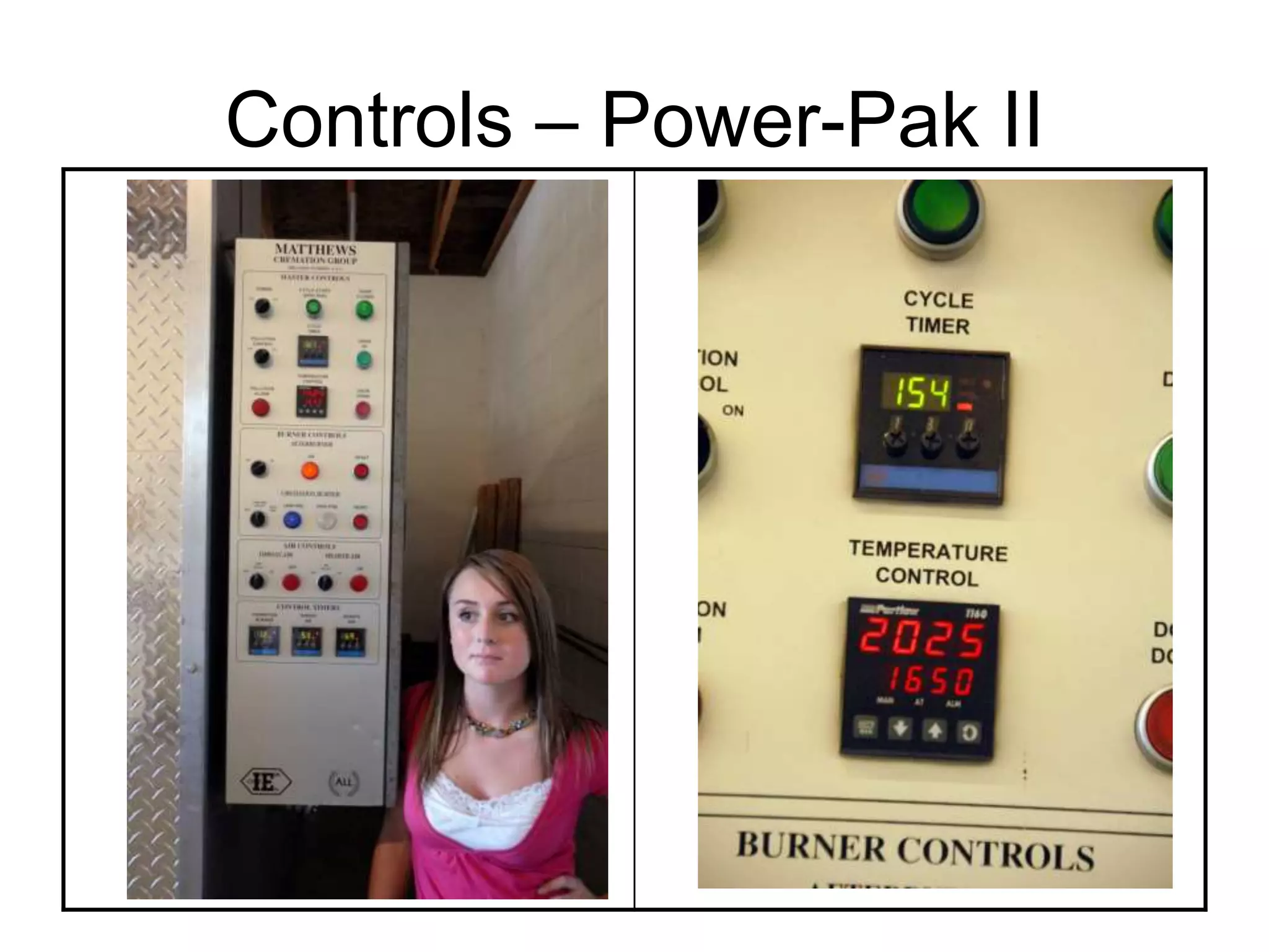 Controls – Power-Pak II
 