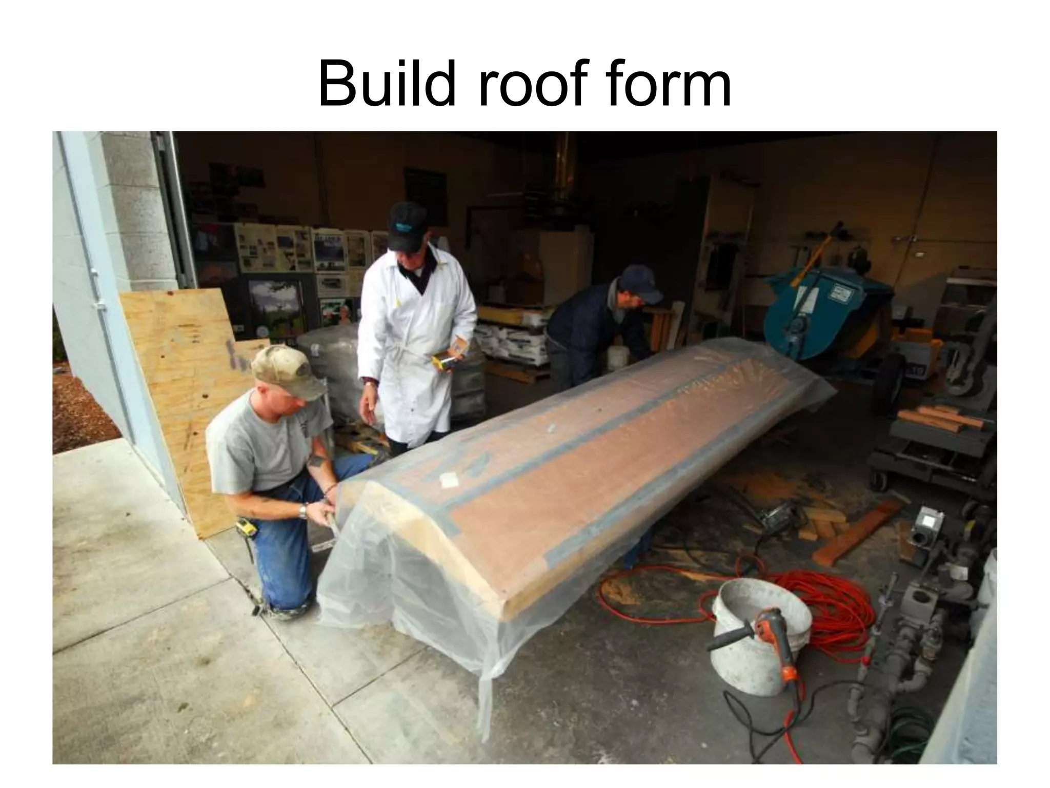 Build roof form
 