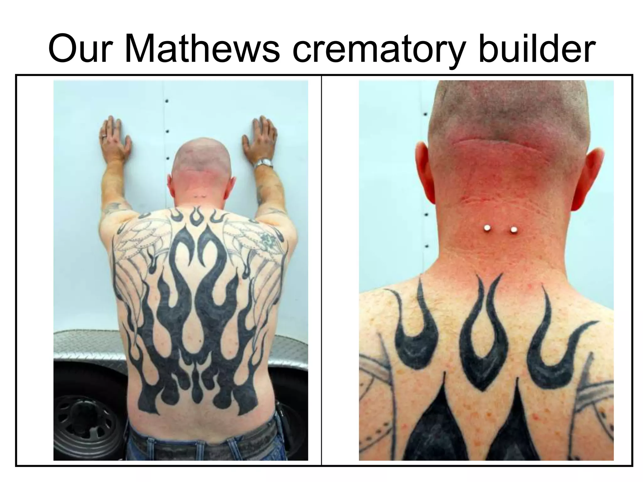 Our Mathews crematory builder
 