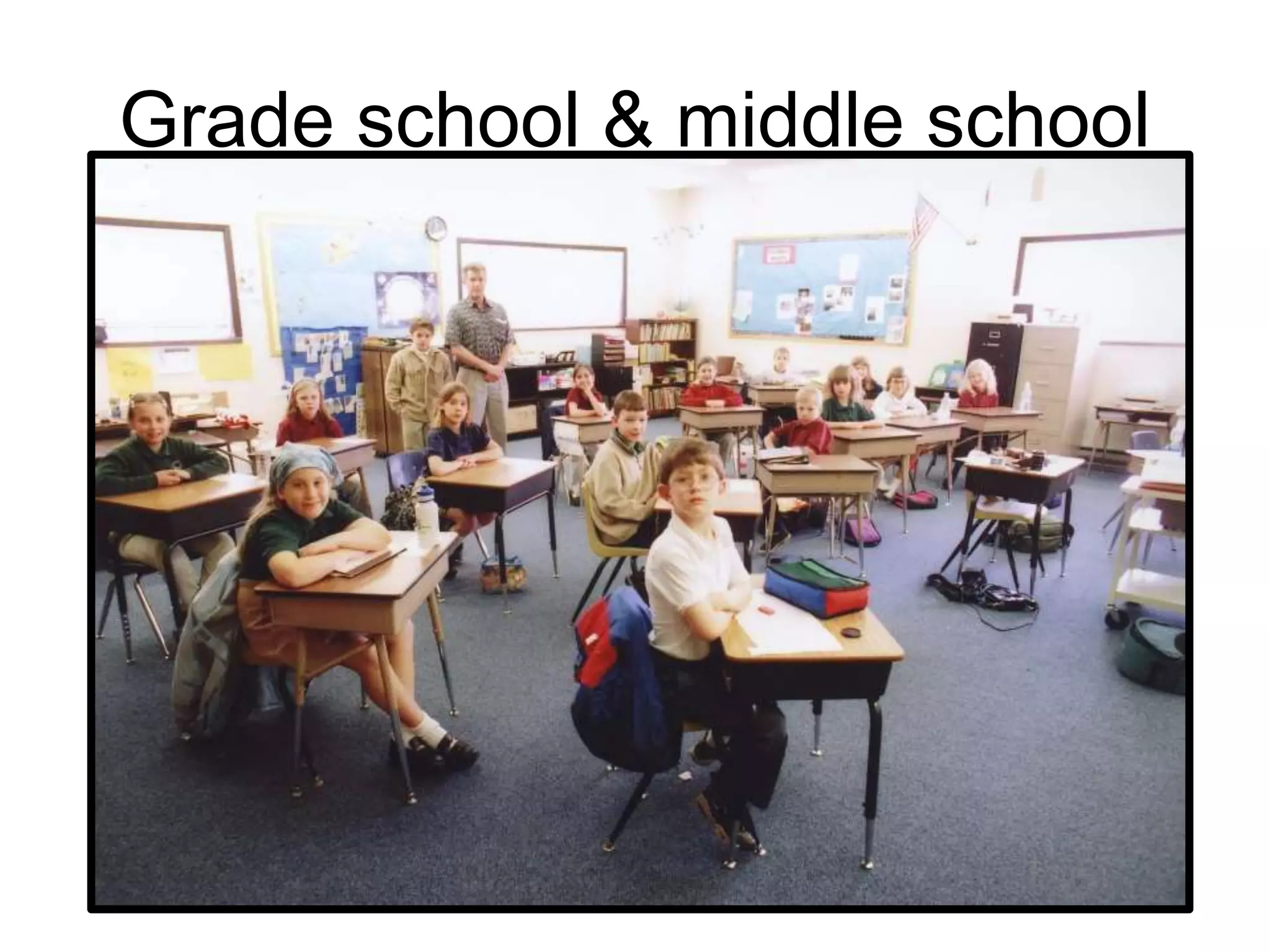 Grade school & middle school
 