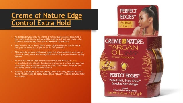 Creme Of Nature Argan Oil Products That Takes Care Of Your Hair Conve