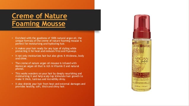 Creme Of Nature Argan Oil Products That Takes Care Of Your Hair Conve