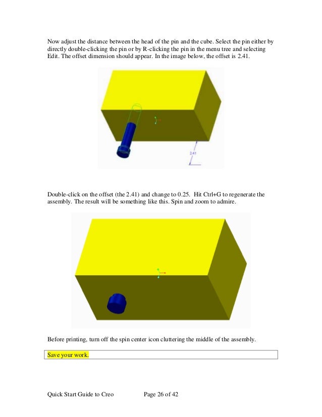Creo Parametric Quick Start - 
