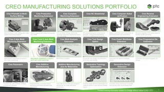 Creo 8.0 subtractive manufacturing what's new | PPTX