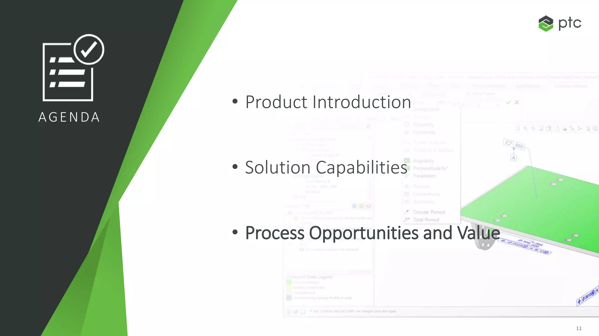 1111
AGENDA
• Product Introduction
• Solution Capabilities
• Process Opportunities and Value
 