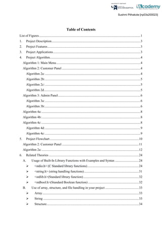 Food Order Management System using C | PDF