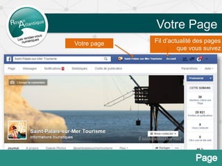 Votre Page
Votre page Fil d’actualité des pages
que vous suivez
 