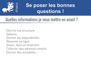 Se poser les bonnes questions !  
