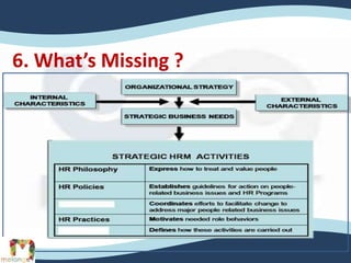 6. What’s Missing ?
 