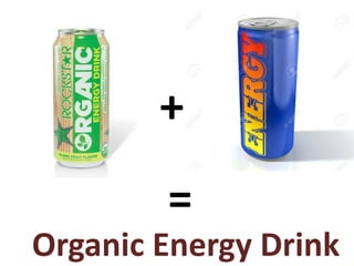 +
=
Organic Energy Drink
 