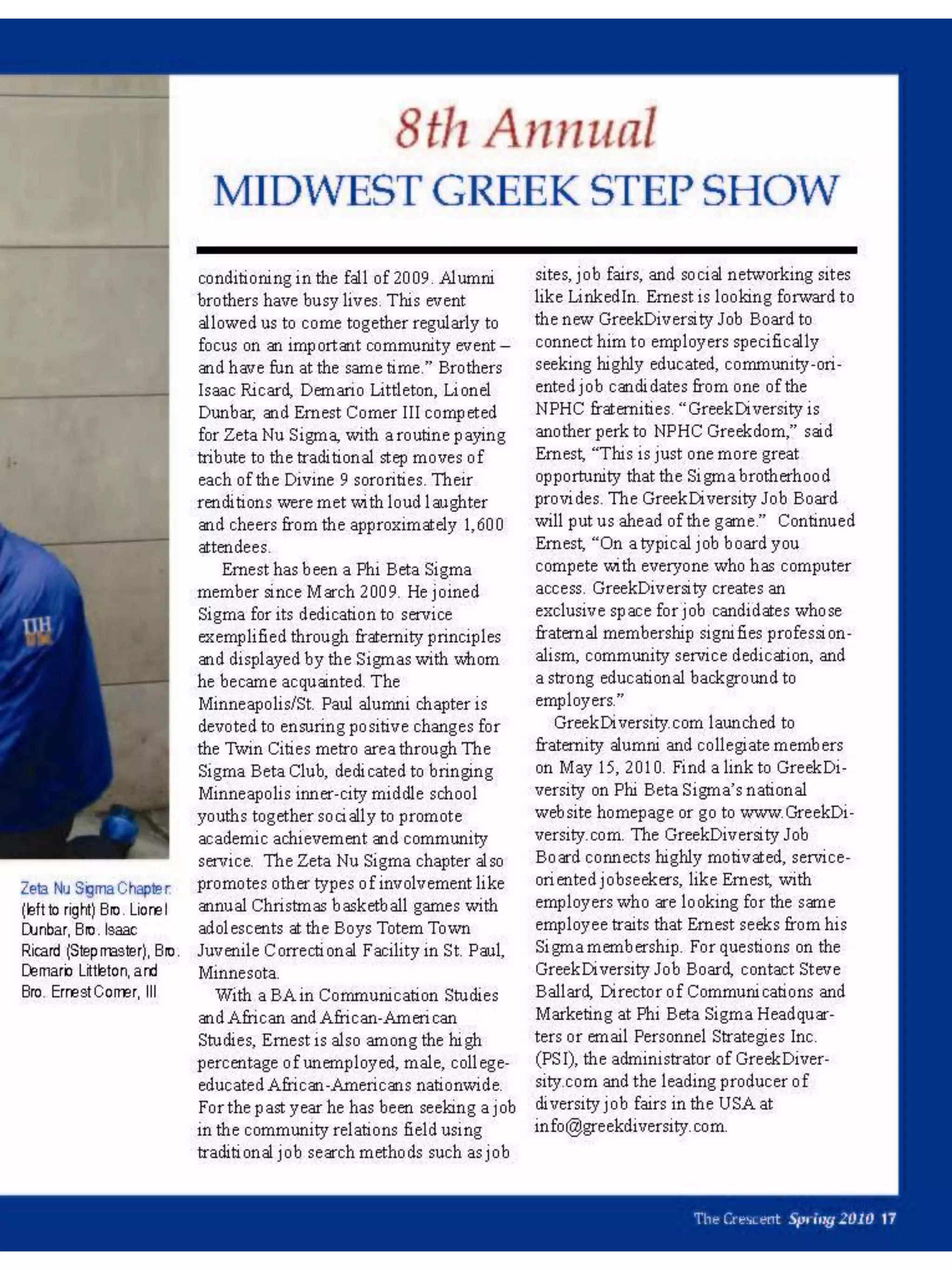 Crescent spring 2010