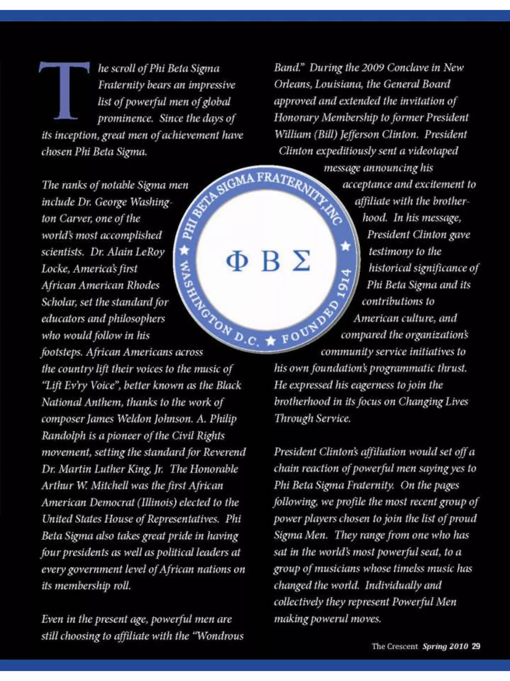 Crescent spring 2010