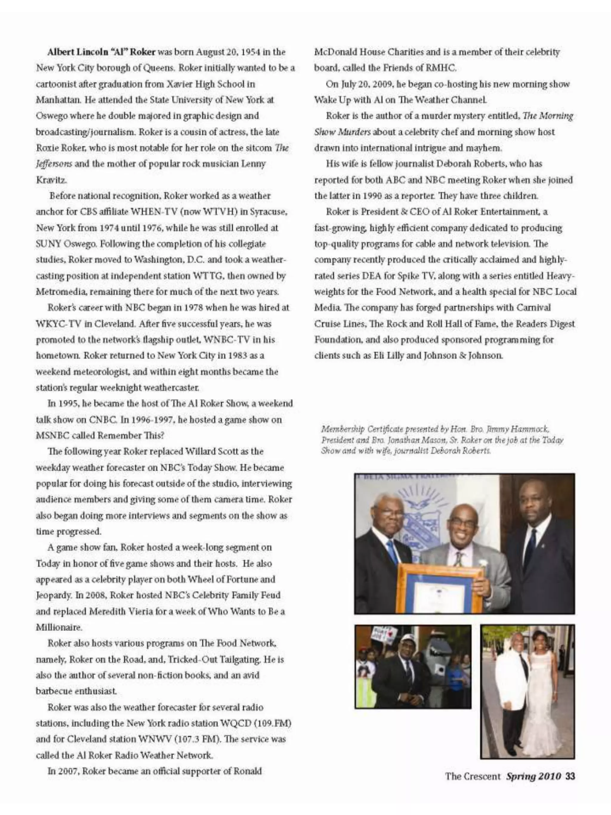 Crescent spring 2010