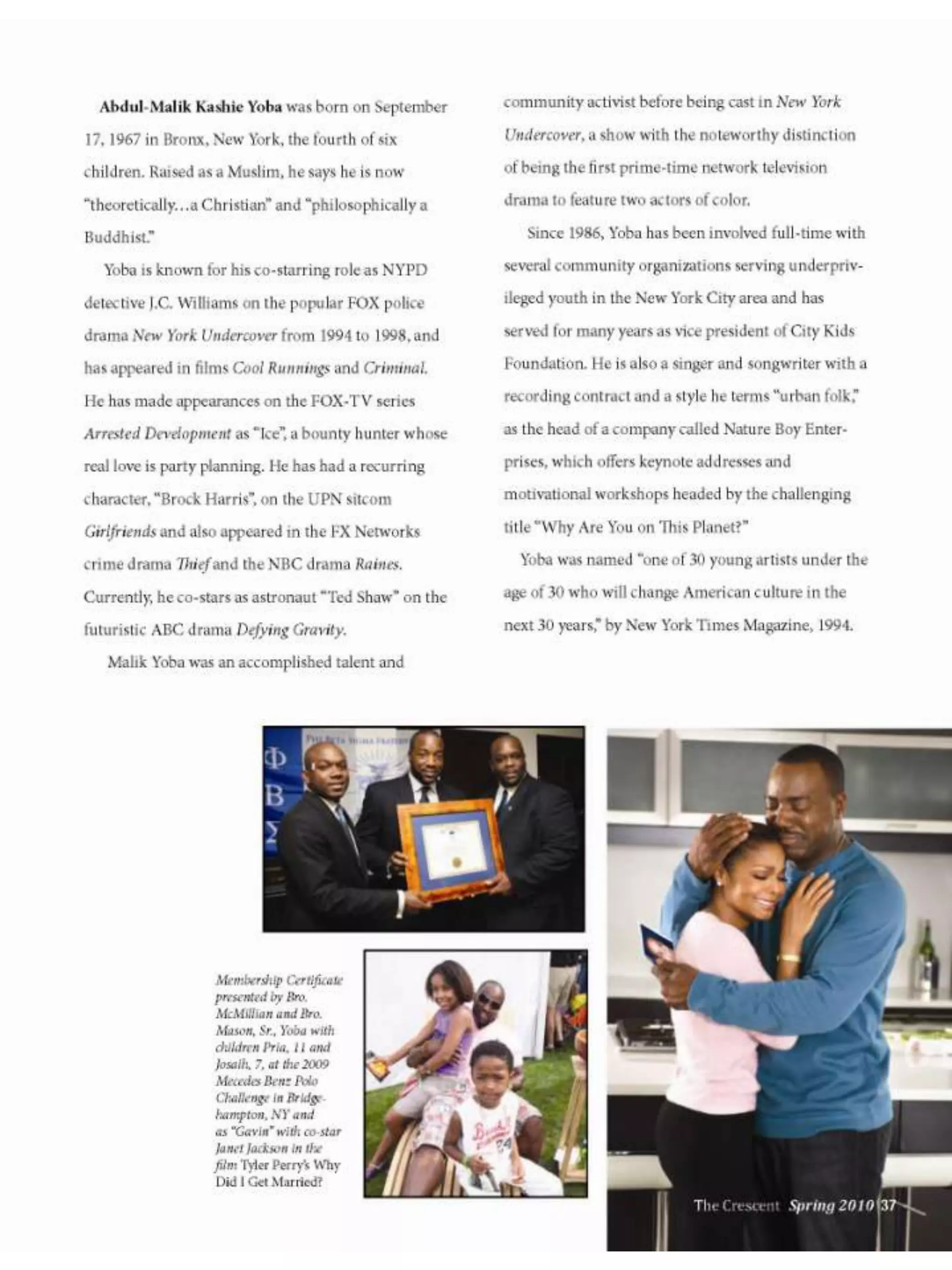 Crescent spring 2010