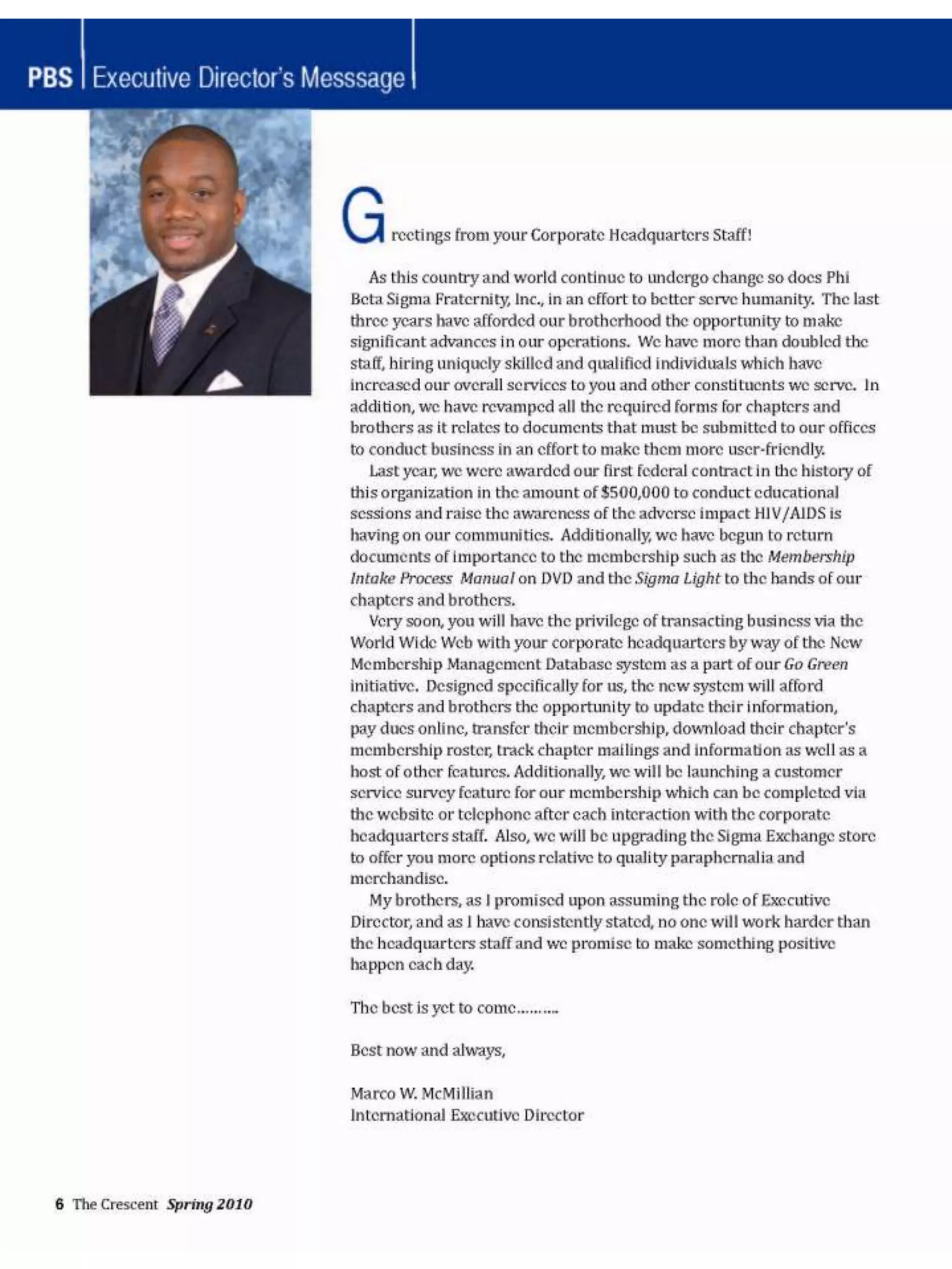 Crescent spring 2010