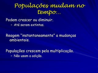 Crescimento Aritmético

 