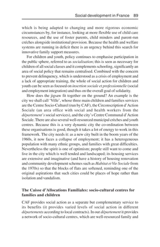 Crescy Cannan - Social Action with Children and Families A Community