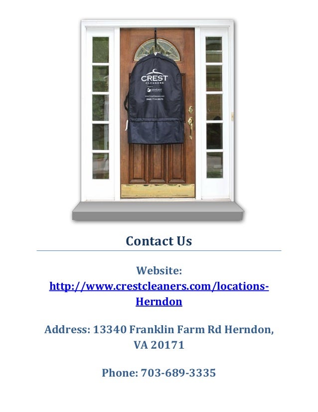 Crest Cleaners Herndon Dry Cleaners