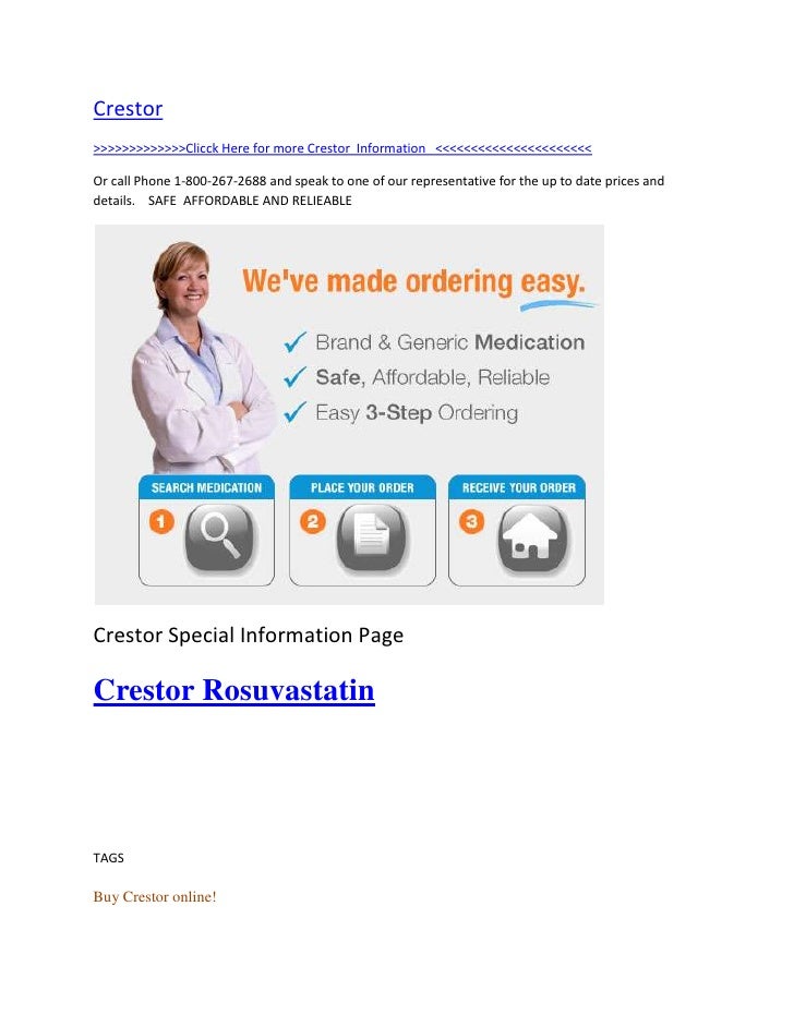 Crestor order