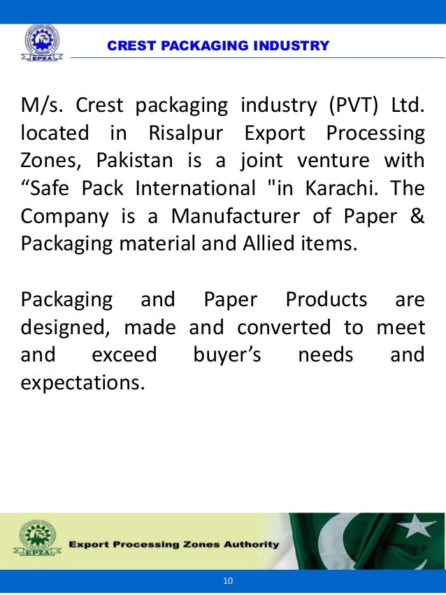 Crest Packaging Pakistan