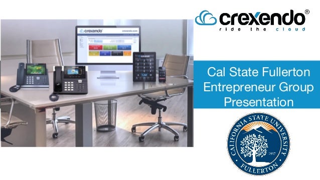 Crexendo Sales Competition Presentation For Csuf Students