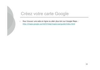 Crééz une carte Google
