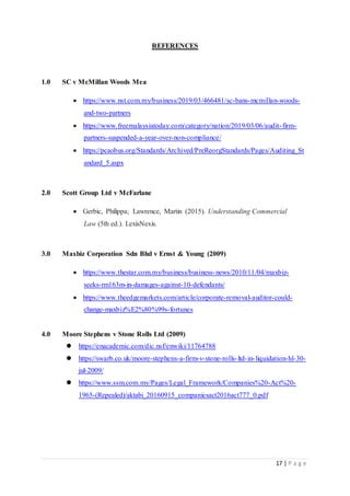 Crg 660 (auditor case) | DOCX | Legal Services Industry | Industries