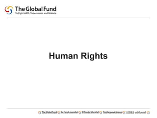 Human Rights
 