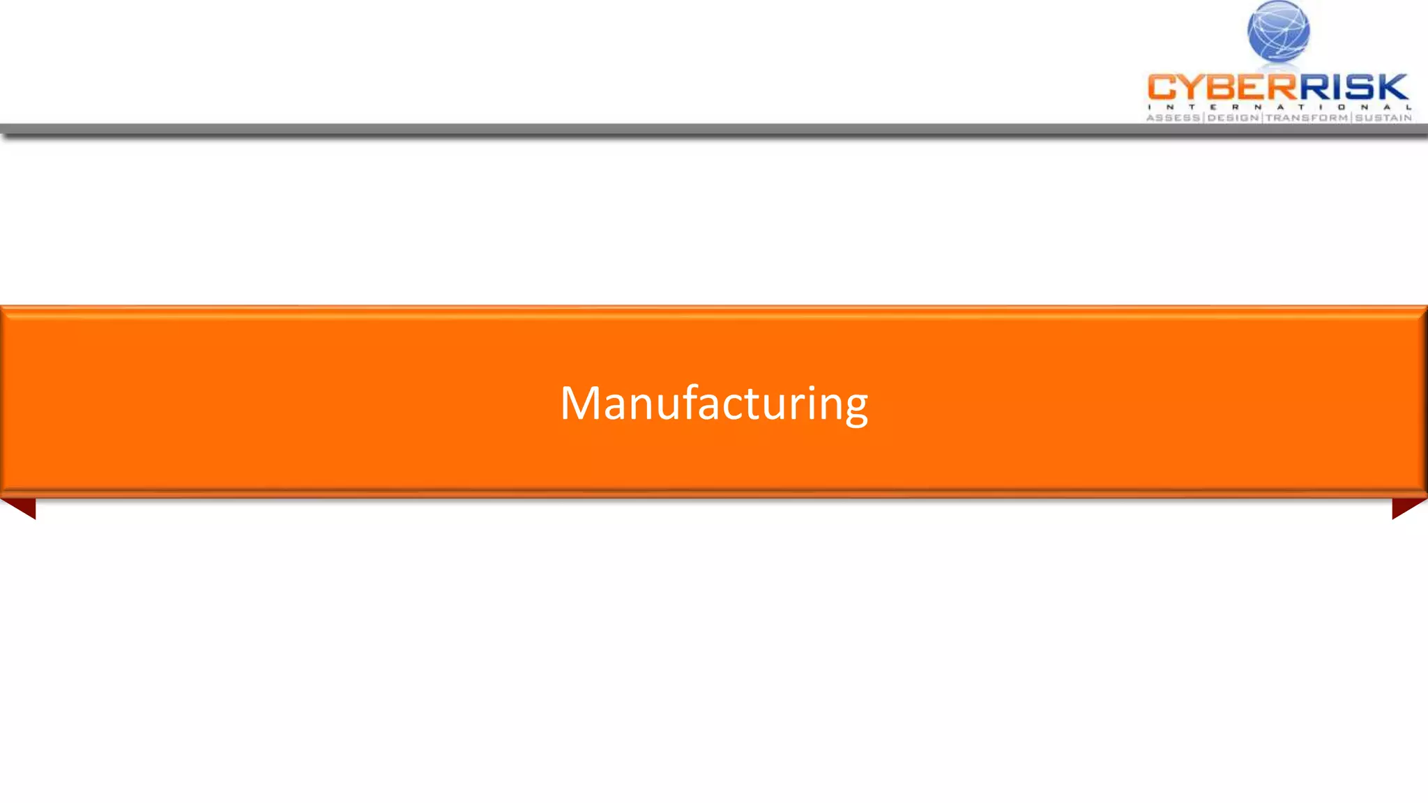 Manufacturing
 