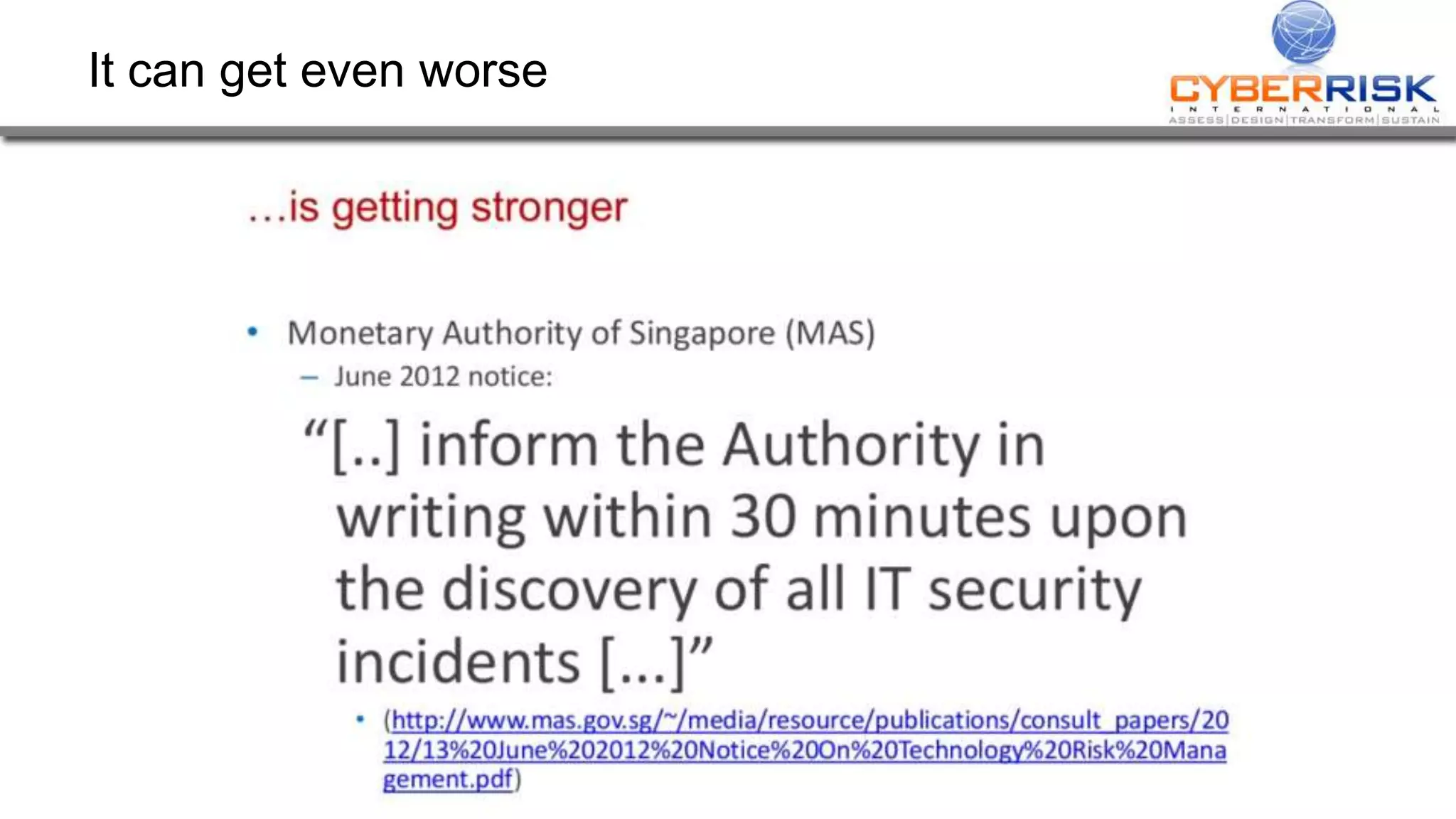 It can get even worse
 