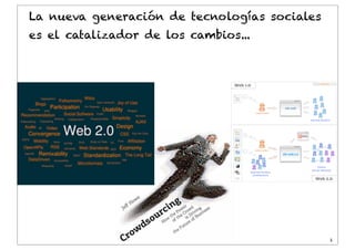 Dr. J. Ignacio Criado
5
La nueva generación de tecnologías sociales
es el catalizador de los cambios...
 