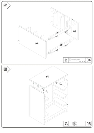 03




                             B   03
                   05
                   B


     02
                        05   B

                   B




                             B        4,5x30   04

04


              01

                   G
                        G
      G
          G
              G




                             G                 06
 