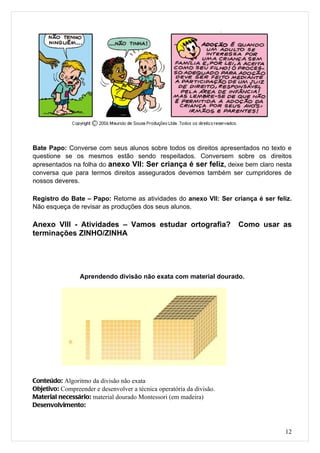 Criança direito e deveres 4º ano