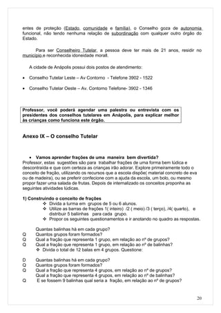 Criança direito e deveres 4º ano