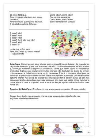 Criança direito e deveres 4º ano