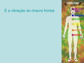 É a vibração do chacra frontal. 