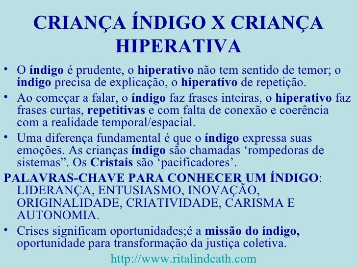 Crianças índigo Crianças índigo