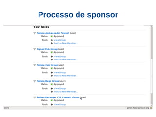 Processo de sponsor
 