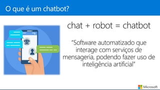 Criando Chatbots Inteligentes com .NET, Bot Framework e o Cognitive Services