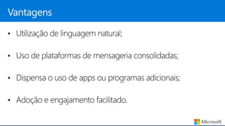 Criando Chatbots Inteligentes com .NET, Bot Framework e o Cognitive Services