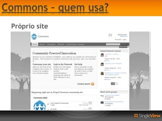 Próprio site
 