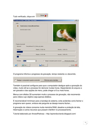 Criando Dvd De VíDeo Com O Nero