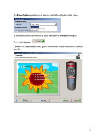Criando Dvd De VíDeo Com O Nero
