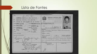 Lista de Fontes
 Cartões de emigração - Brasil
 