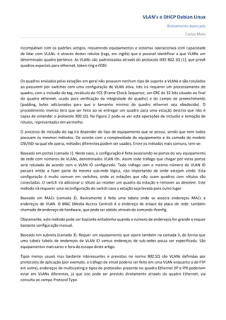 Criando redes locais virtuais debian