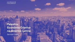 Festival CriaNomics, 2019.
 