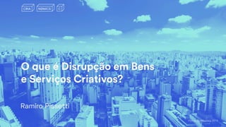 Festival CriaNomics, 2019.
 