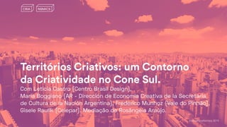 Festival CriaNomics, 2019.
 