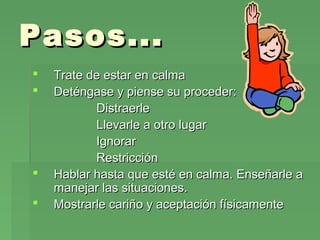 Calmatrate LA CORRECTA DISCIPLINA Y CRIANZA DE LOS NIÑOS PEQUEÑOS | PPT