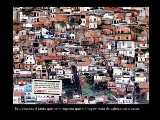 Seu descaso é tanto que nem reparou que a imagem está de cabeça para baixo.
 